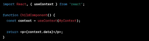 React useContext Hook